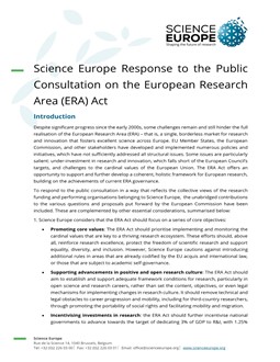Academic Freedom - Science Europe