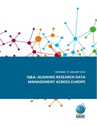 Cover of the Q&A: Aligning Research Data Management Across Europe