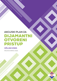 Cover of the Akcijski Plan za Dijamantni Otvoreni Pristup