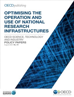Cover of the SE-OECD Policy Paper on Optimising the Operation and Use of National Research Infrastructures